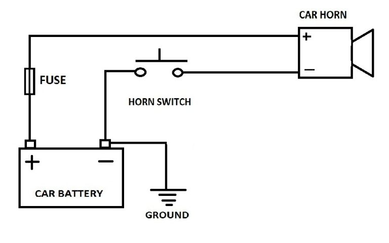 Wiring Diagram For Horn