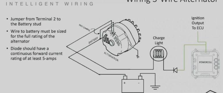 1 Wire One Wire Alternator Wiring Diagram Chevy