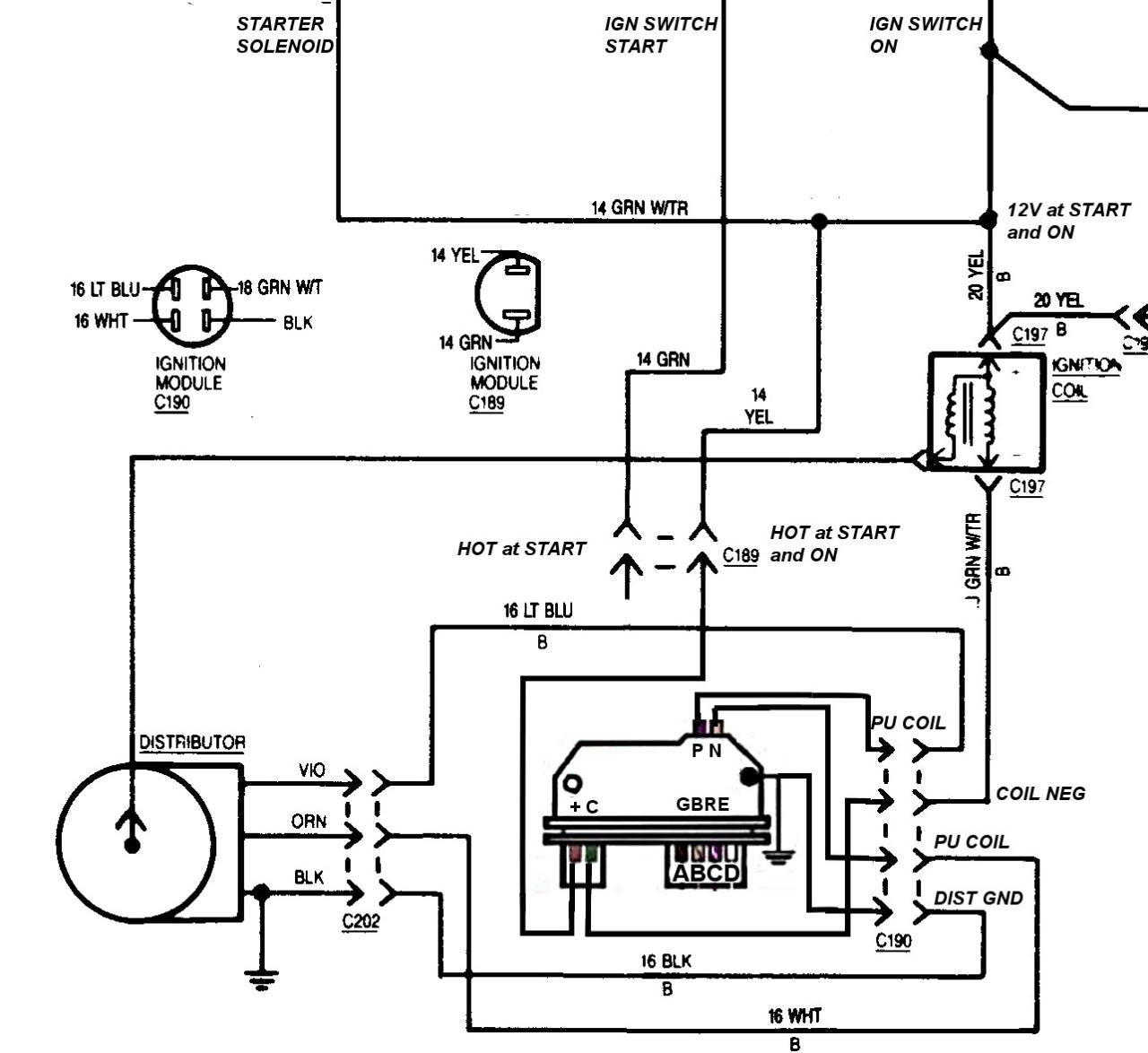 Wiring Diagram For Chevy 350 Starter