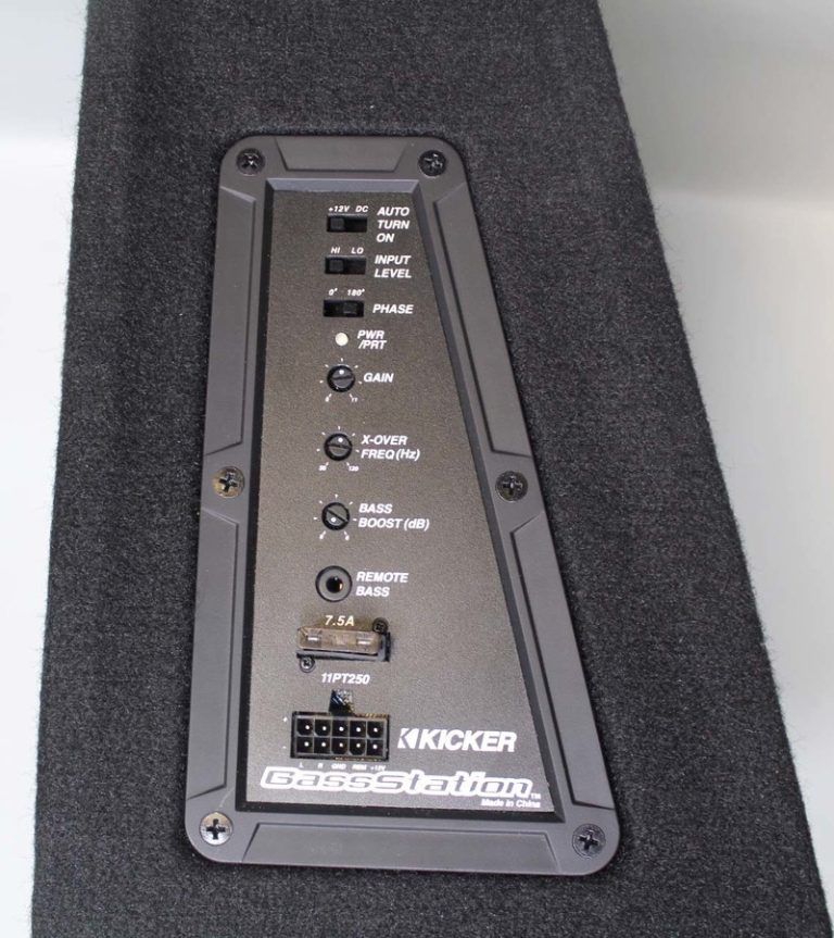 Kicker Pt250 10 Subwoofer With Built-In 100W Amplifier Wiring Diagram