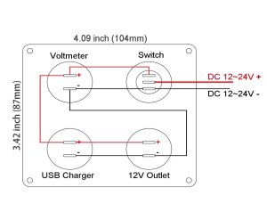 Cllena Dual Usb Socket Charger Wiring Diagram