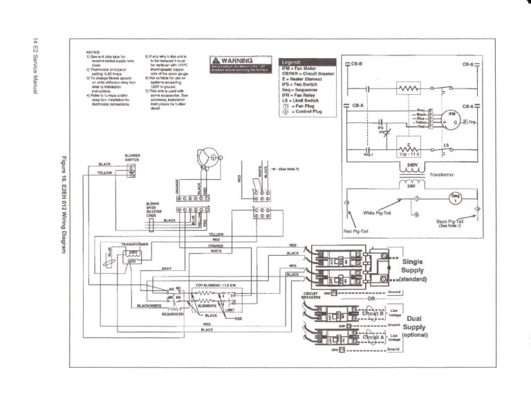 Ducane Ac10B36-B Wiring Diagram