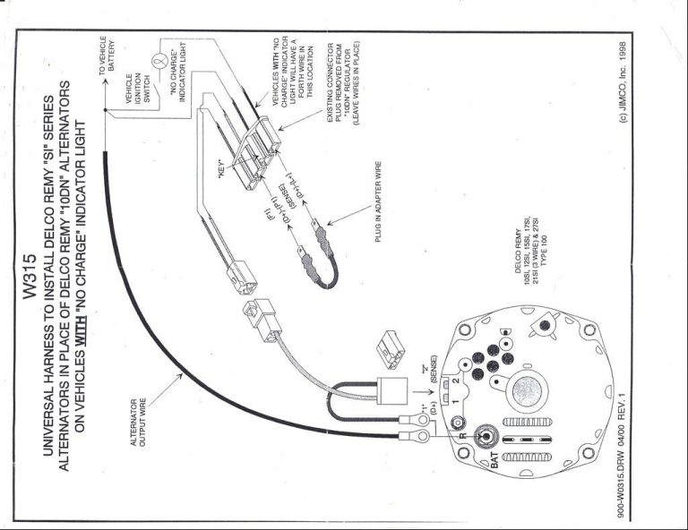 External Voltage Regulator Wiring Diagram
