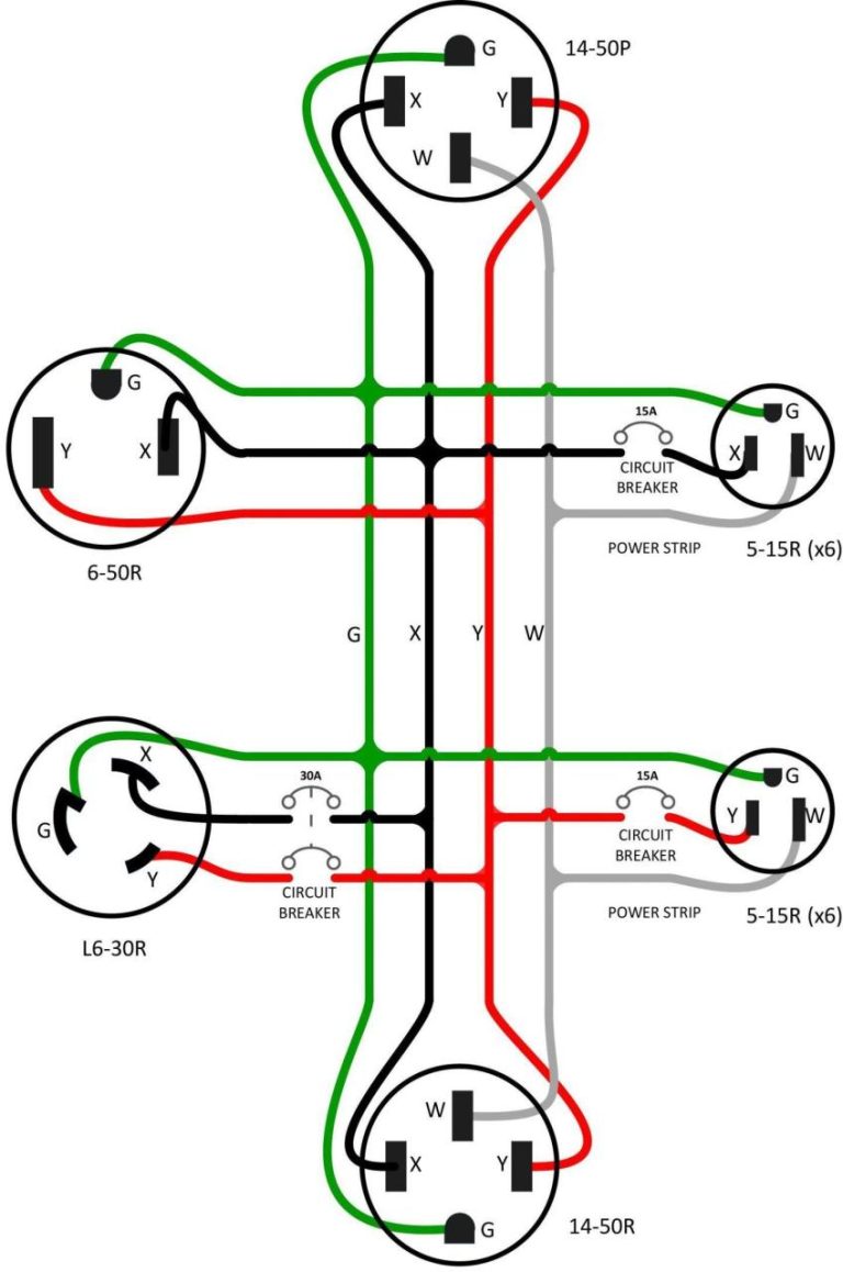4 Prong Generator Plug Wiring Diagram