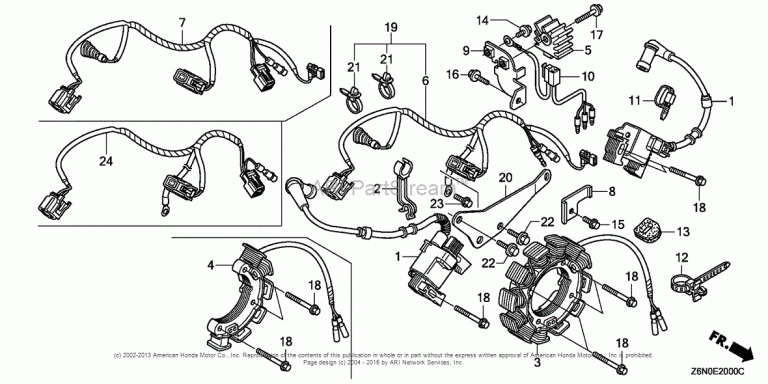 Honda Gx630 Wiring Diagram