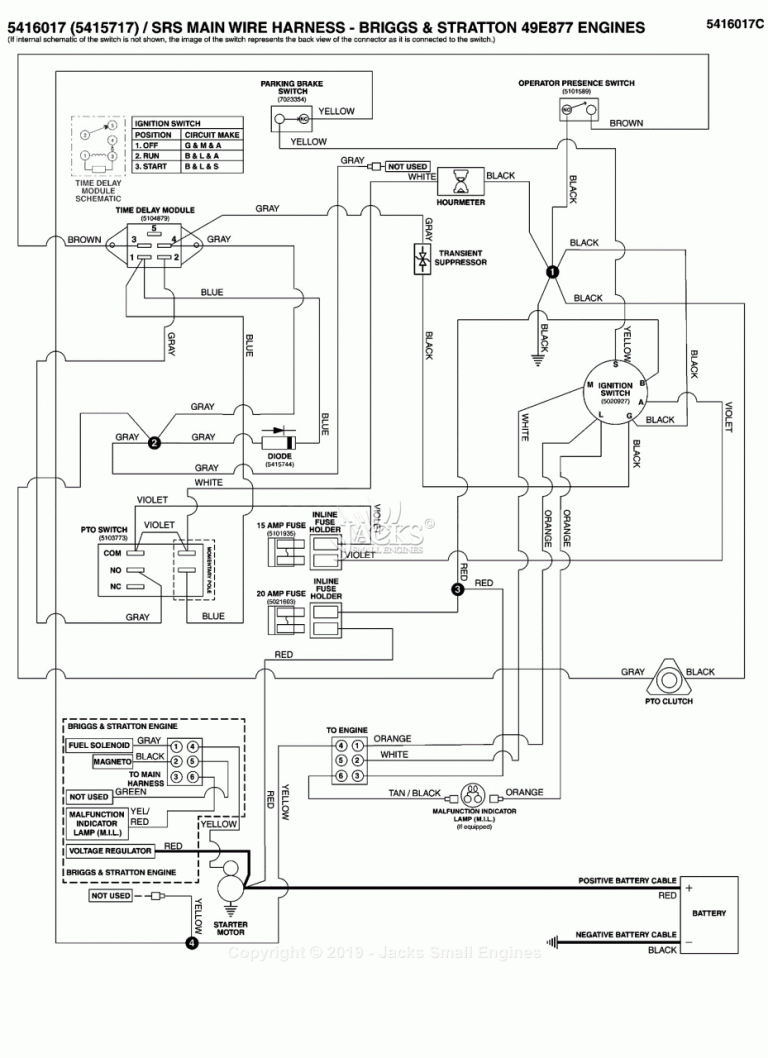 6 Prong Ignition Switch Wiring Diagram