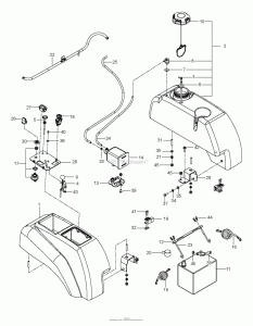 husqvarna z254 wiring diagram