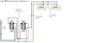 Wiring Two Lights To One Switch Diagram Cadician's Blog