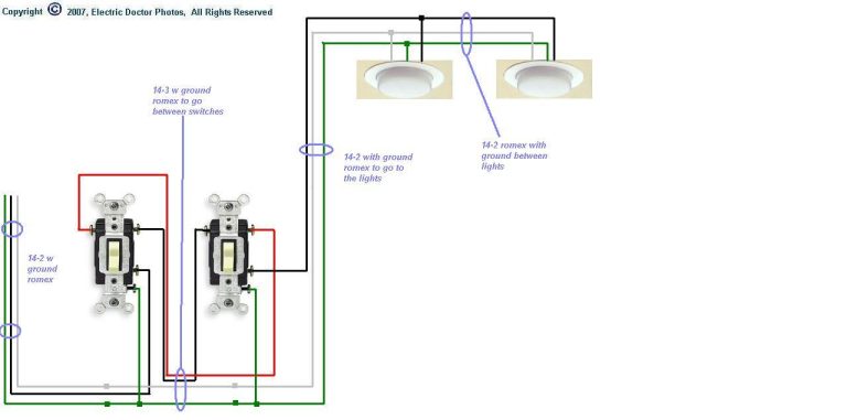 Fluorescent Dimmer Switch Wiring Diagram