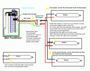 Dimplex Baseboard Heater Wiring Diagram Wiring Diagram