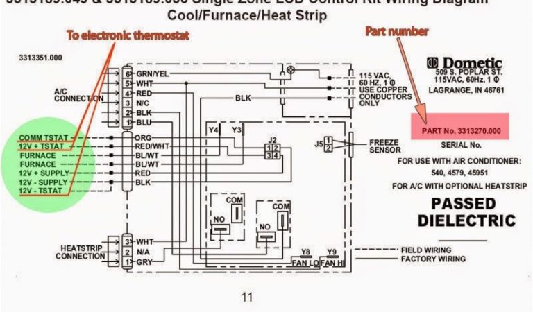 Duo-Therm Thermostat Wiring Diagram
