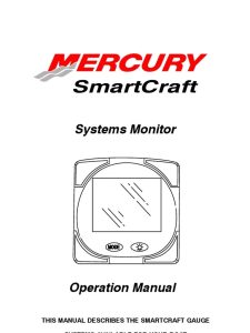 Mercury smartcraft sc1000 compatibility