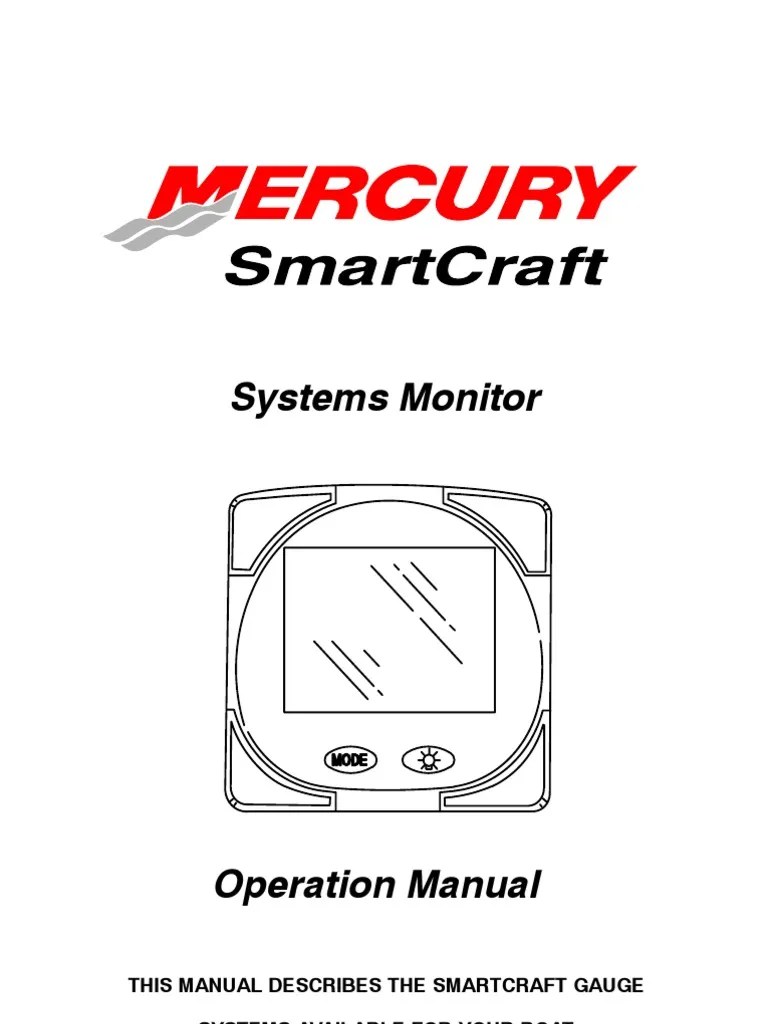 Mercury Smartcraft Sc1000 Wiring Diagram
