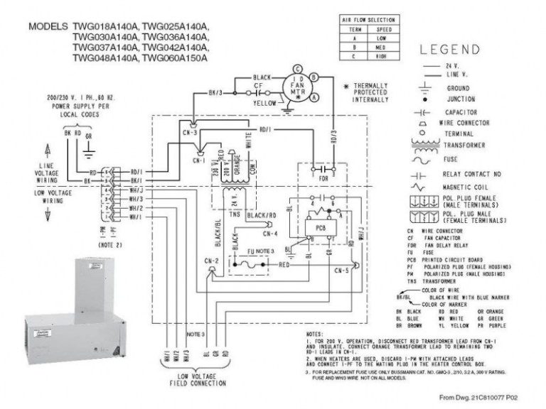 Goodman Heat Pump Condenser Wiring Diagram