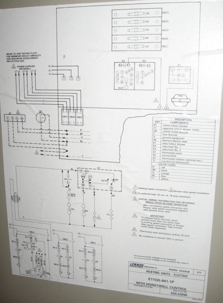 Electric Furnace Wiring Diagram Sequencer