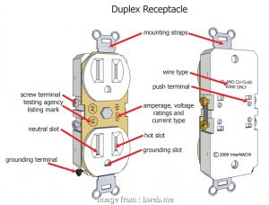 Electrical Outlet Wiring Series Simple Wire A Receptacle Wiring