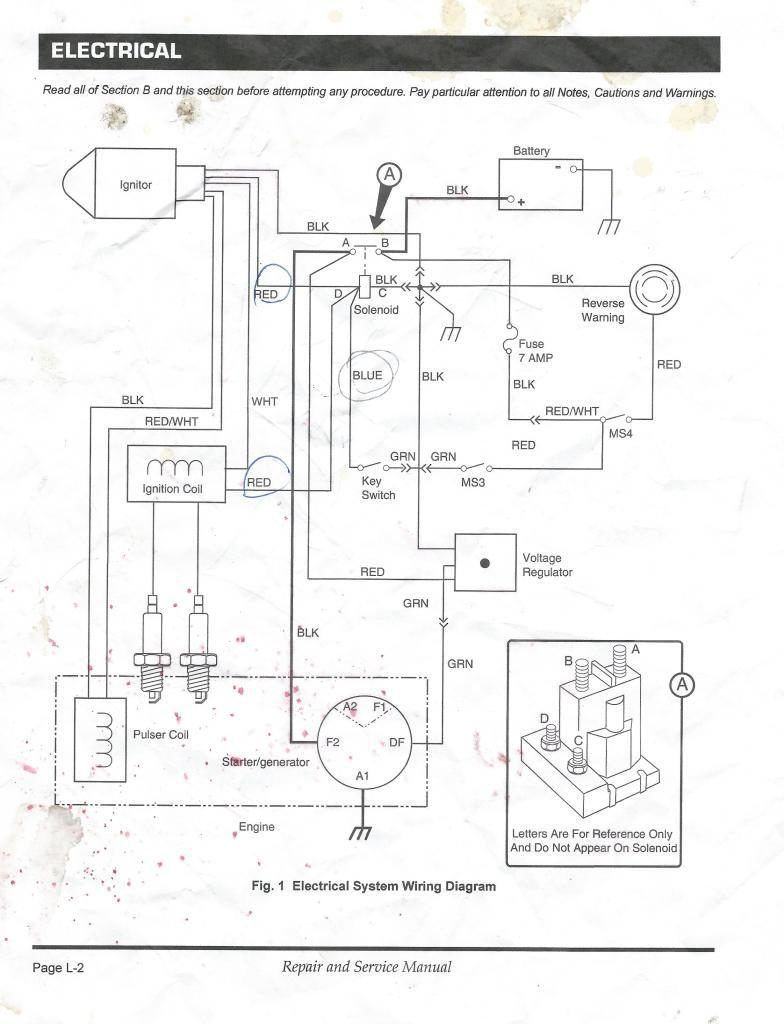 Wiring Diagram For A Golf Cart