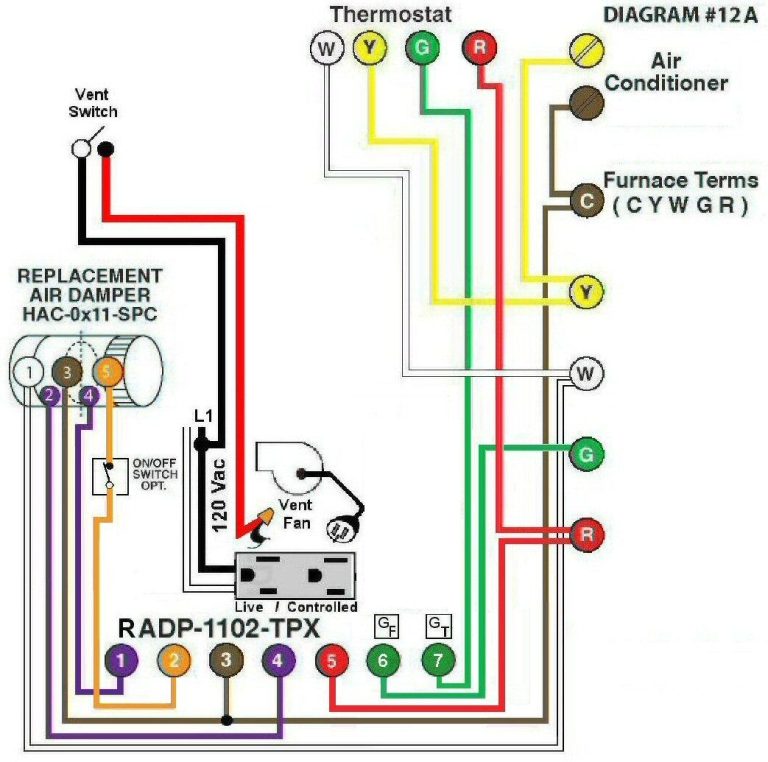 Bathroom Fan Wiring Diagram