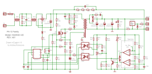Laptop Adapter Circuit Diagram Esquema, Fontes, Eletrônica