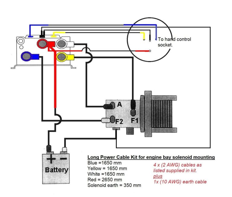 Wiring Diagram For 12V Winch