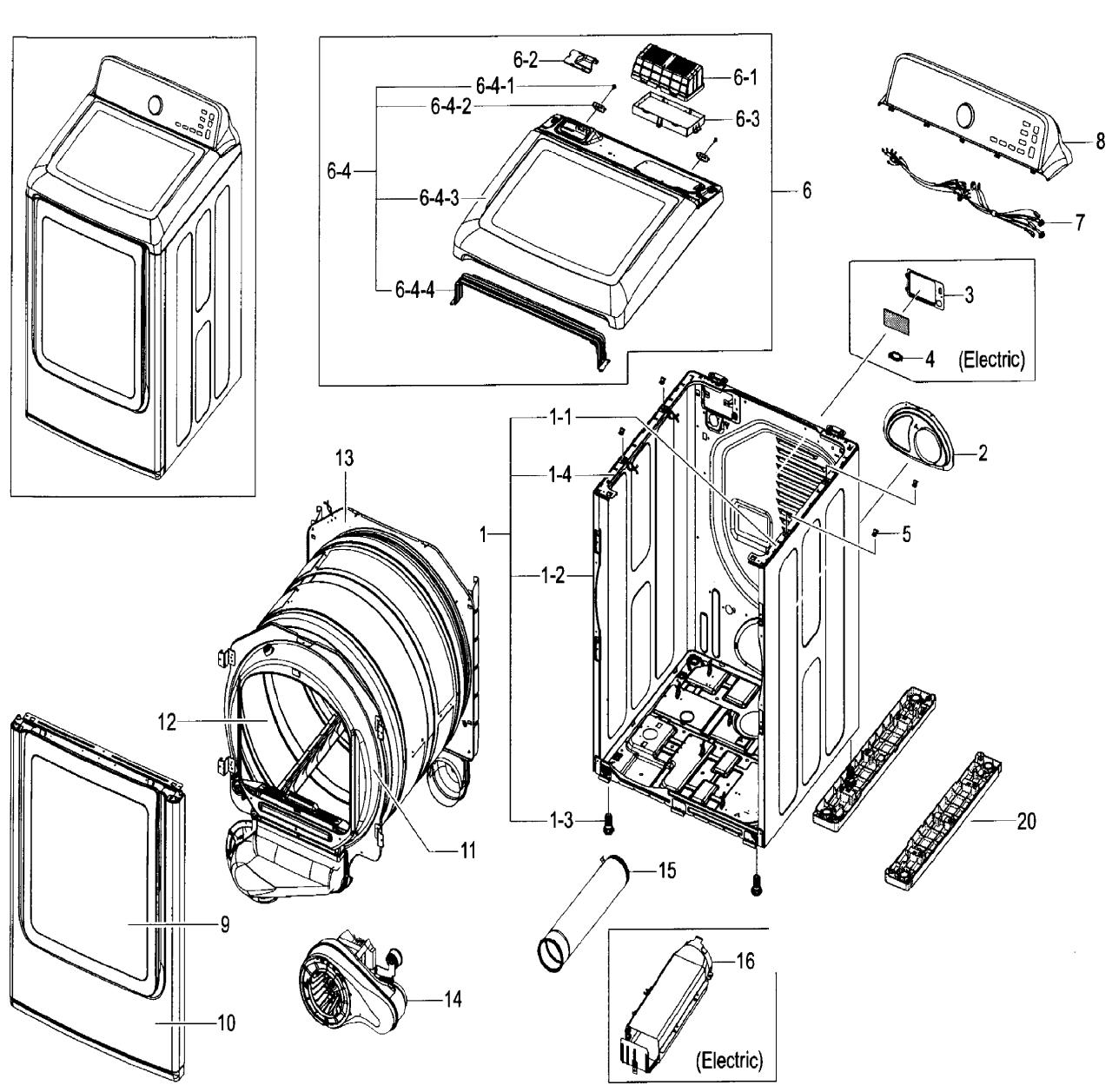 Samsung Dryer Wiring Diagram Cadician's Blog