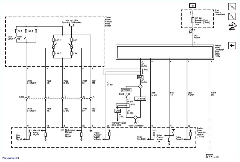 Chevy Brake Controller Wiring Diagram