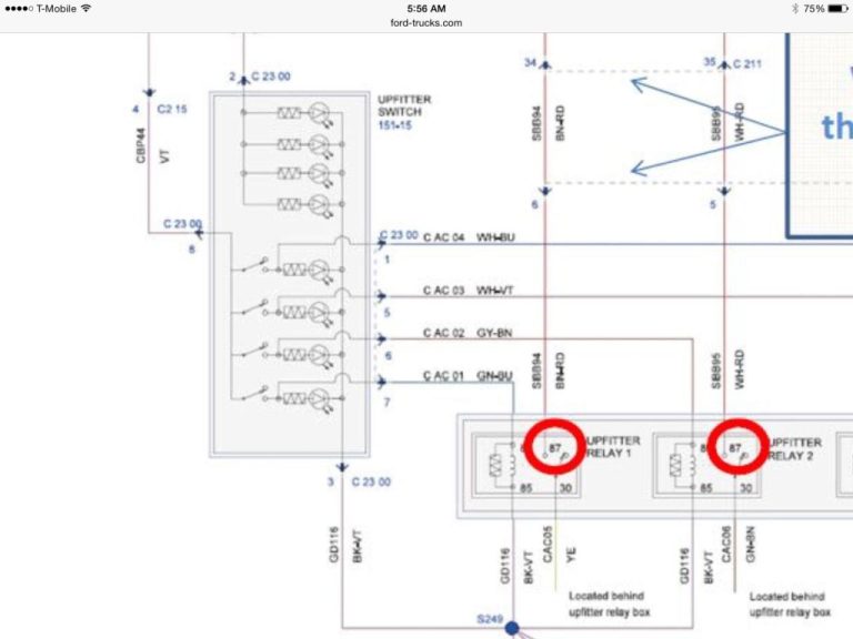 2021 Ford Upfitter Switches Wiring Diagram