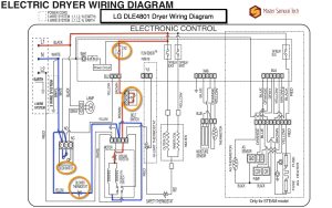 LG DLE4801 Dryer Wiring Diagram The Appliantology Gallery