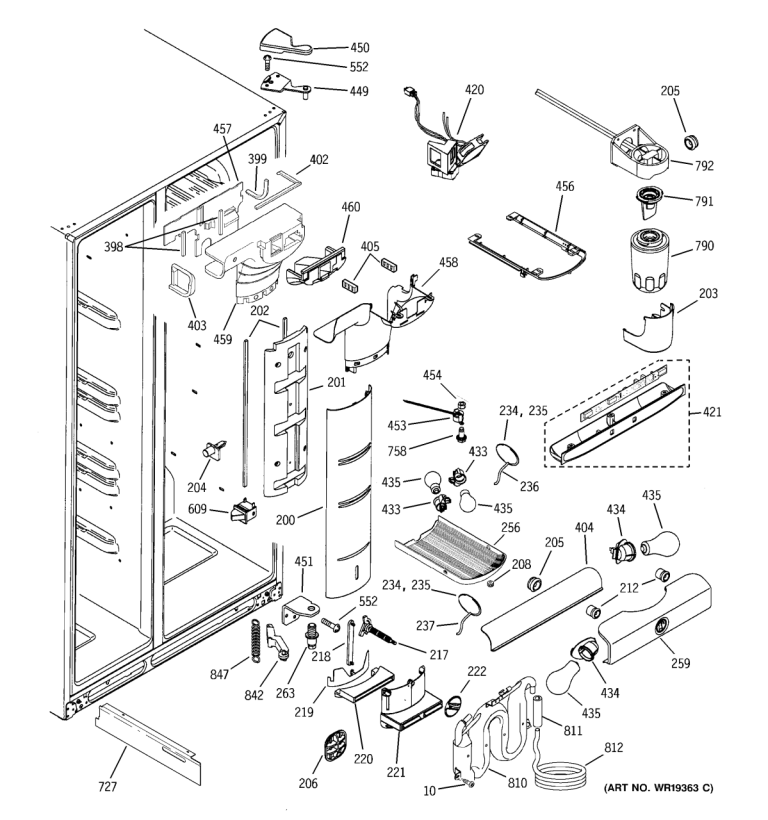 Ge Refrigerator Wiring Diagram Pdf