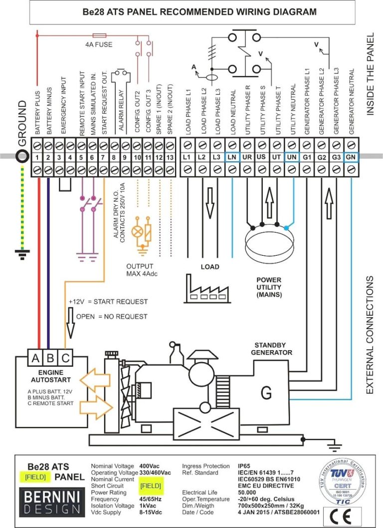Generac Ats Wiring Diagram