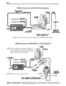 Gm Hei Distributor Wiring Schematic Free Wiring Diagram
