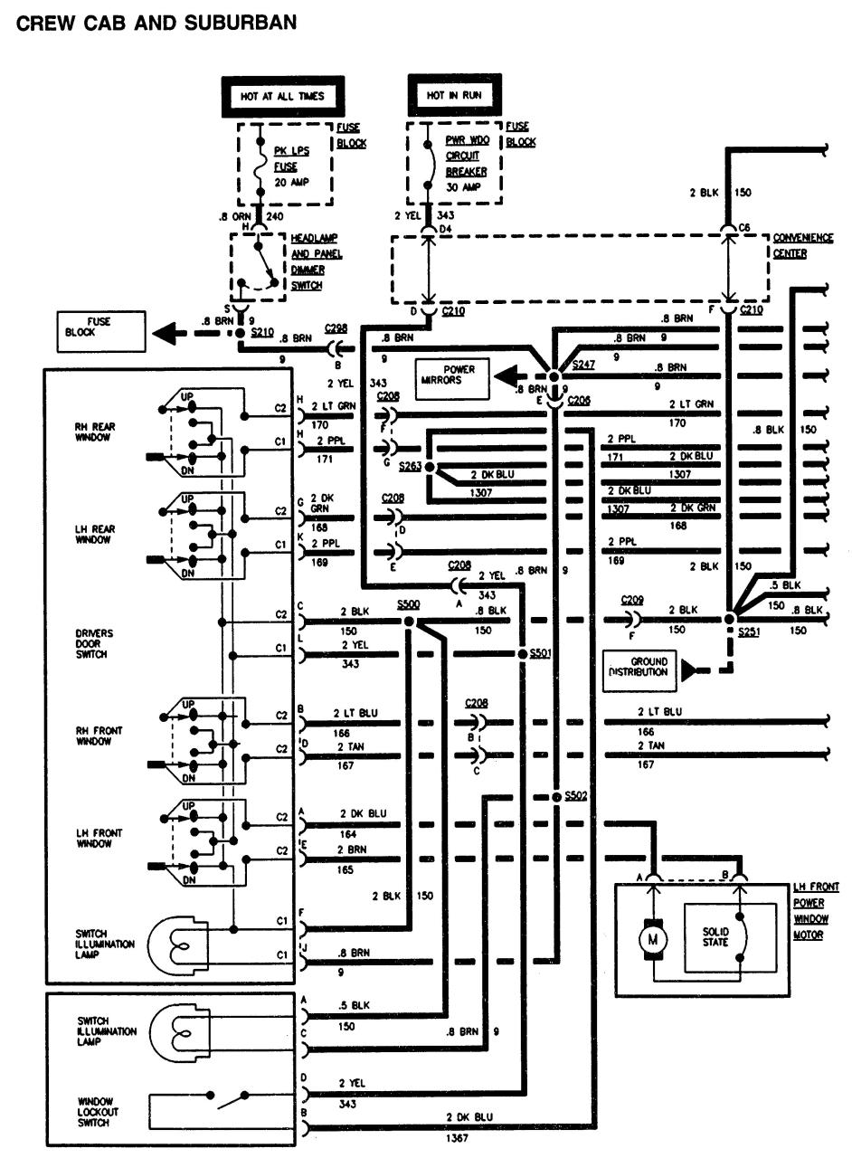 1995 Chevy Silverado Ac Control Panel Wiring Diagram