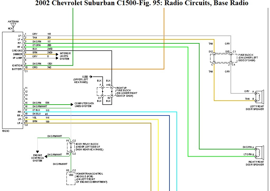 2007 Chevy Equinox Radio Wiring Diagram