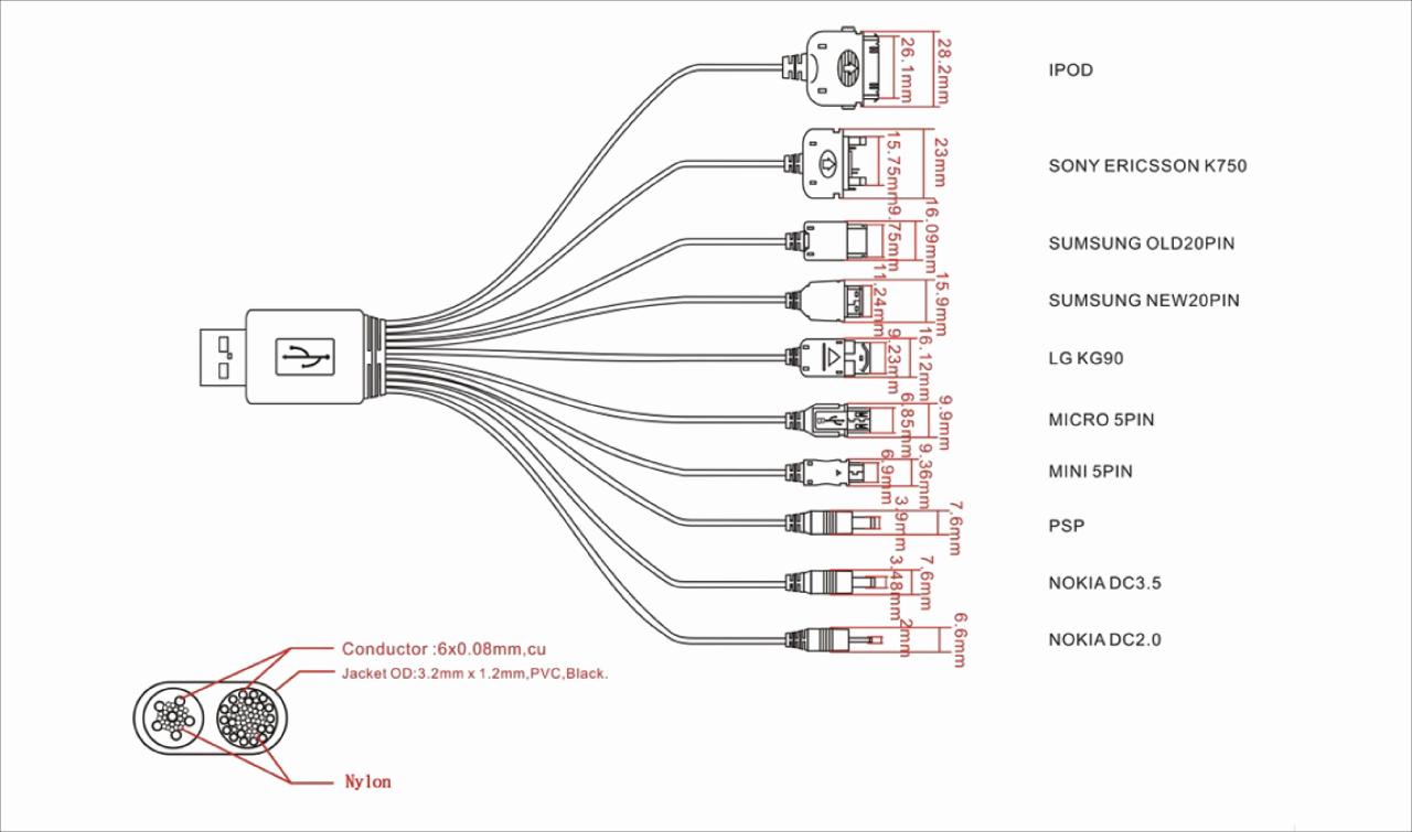 Micro Usb To Rca Cable Wiring Diagram USB Wiring Diagram