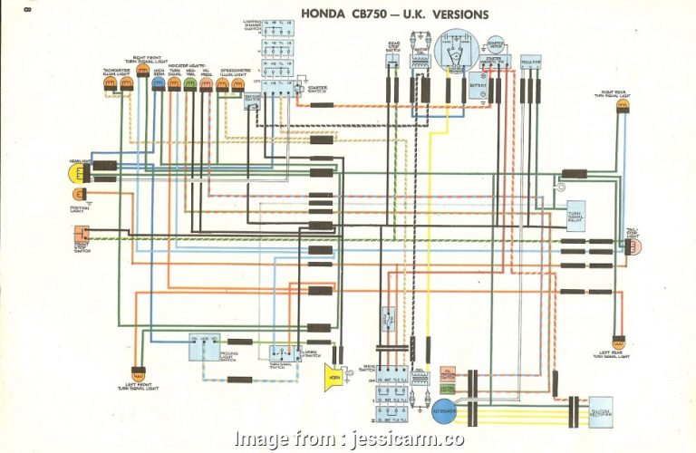 1974 Honda Cb550 Wiring Diagram