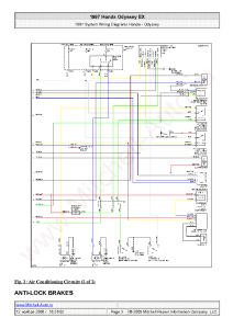 wiring diagram 2004 honda odyssey