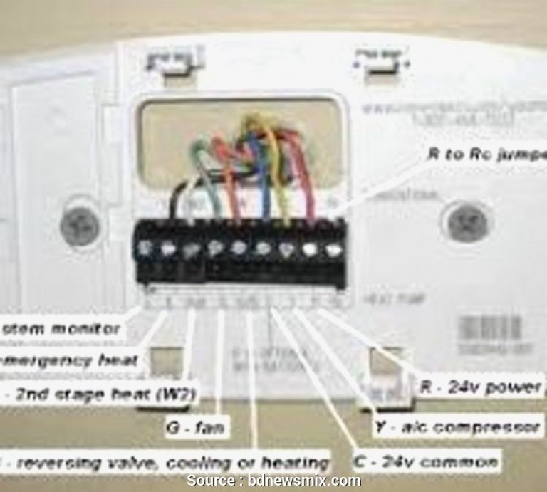 Honeywell 240V Thermostat Wiring Diagram