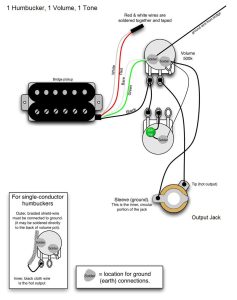 Emg Wiring Diagram 1 Volume 1 Tone For Your Needs