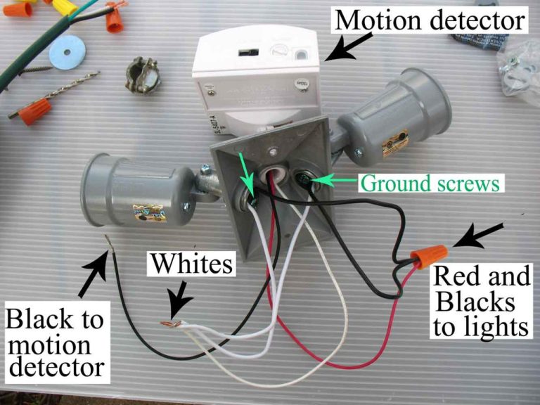 Wiring Diagram For Motion Sensor