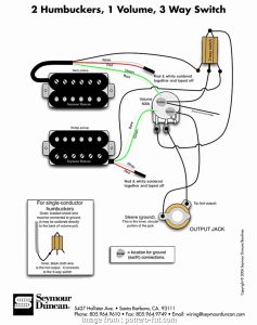 Guitar Wiring Diagram 2 Humbucker 1 Volume 1 Tone Wiring Two