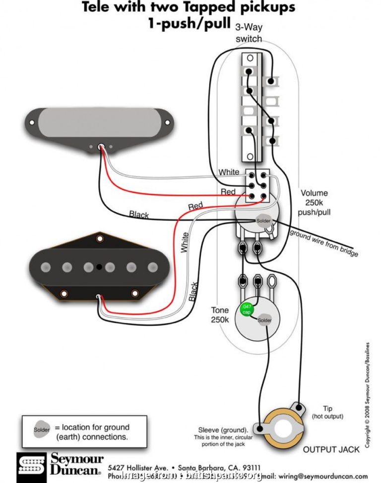 Fat Telecaster Wiring Diagram