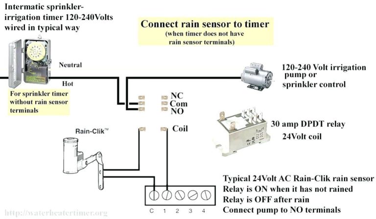 Wiring Diagram For Intermatic Timer