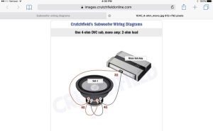2 Ohm Dvc Wiring / Subwoofer Dual Voice Coil 2? Stable Wiring Diagram