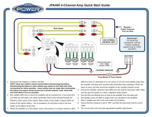 54 4 Channel Amplifier Wiring Diagram Wiring Harness Diagram