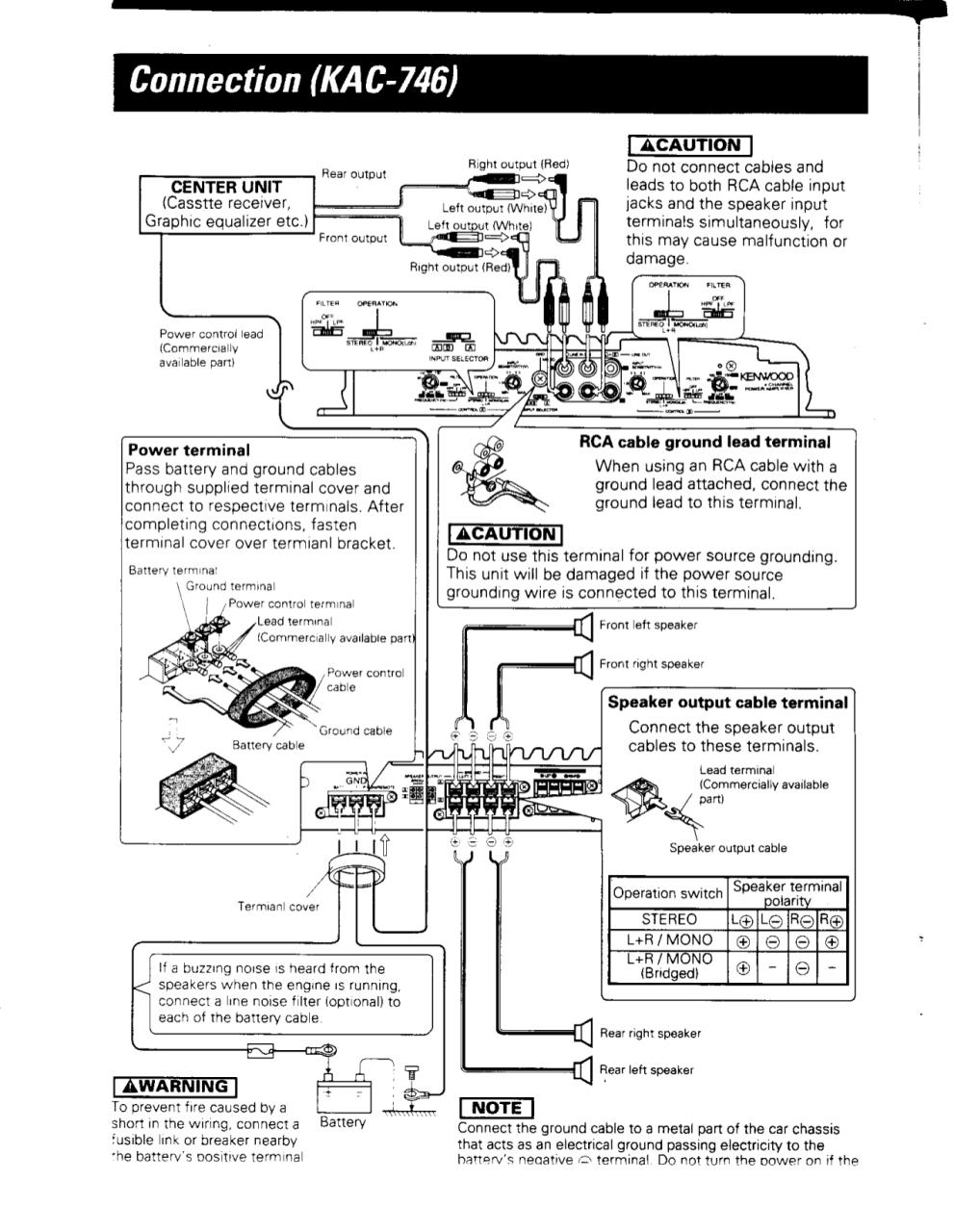 Kac-9106D Wiring Diagram