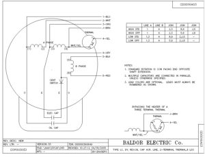 Baldor Single Phase 230V Motor Wiring Diagram Database