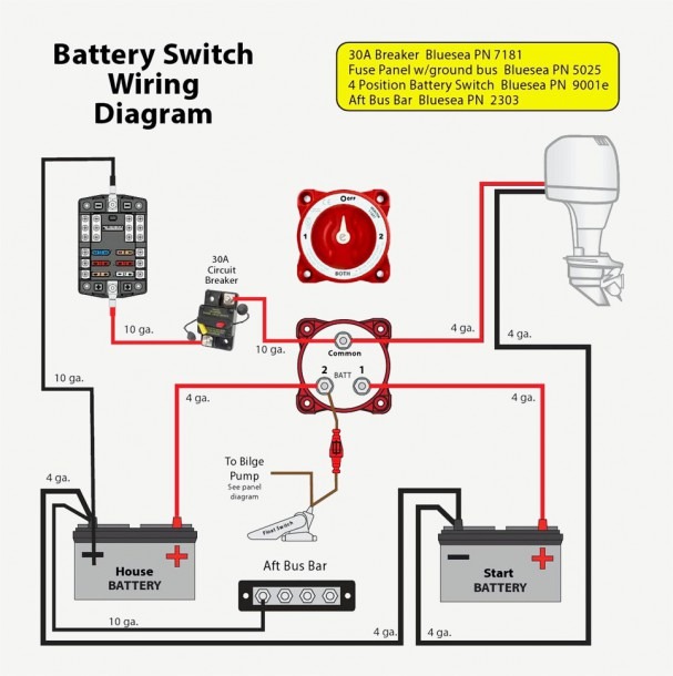 Dual Battery Switch Wiring Diagram