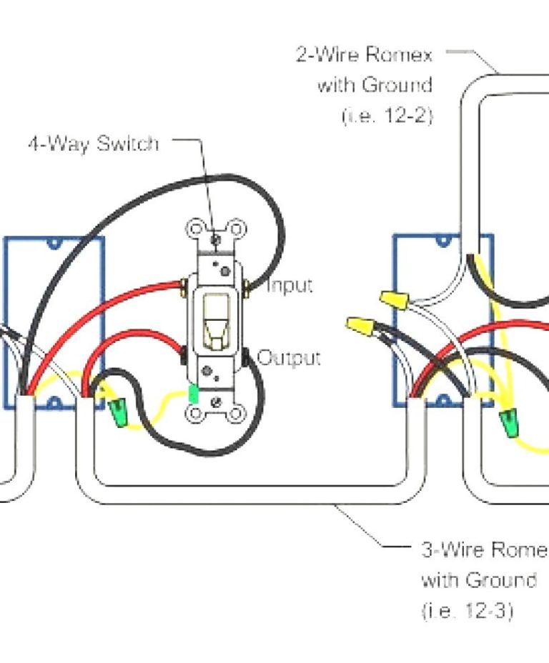 3 And 4 Way Switch Wiring Diagram Pdf