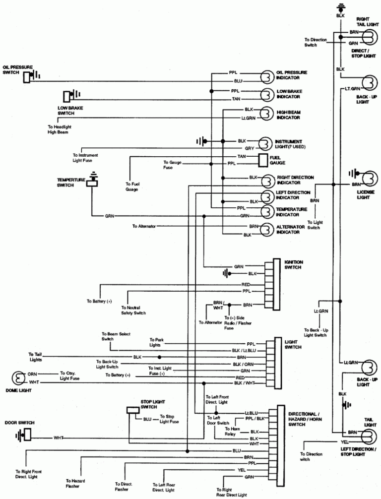 1972 C20 Wiring Diagram
