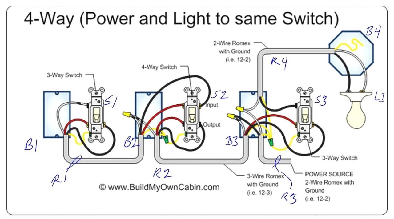 Wiring Diagram 3 Way Switch With Dimmer
